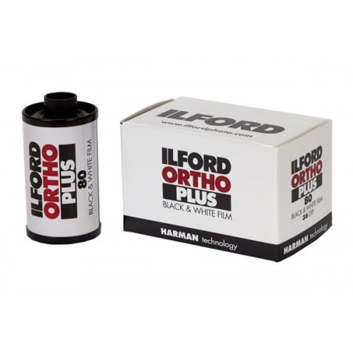 Ilford Ortho Plus 80 135-36 fekete-fehr negatv film